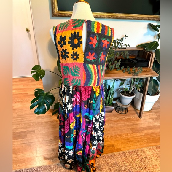 FARM Rio Multicolor Floral Midi Dress - Picture 8 of 10